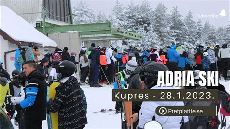 Adria Ski Kupres 2812023 Youtube