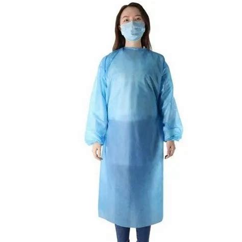 Blue Non Woven Surgical Gown At Rs Surgical Gown In Surat Id