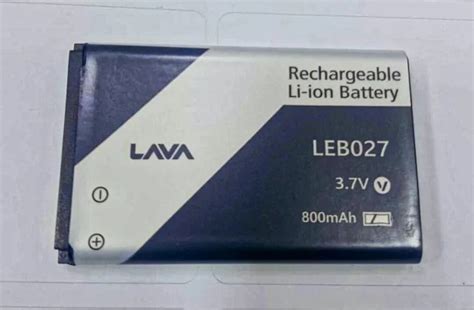 Lava LEB027 Mobile Lithium Ion Battery At Rs 600 In Chennai ID