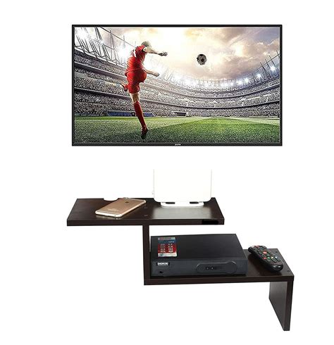 Wall Mount TV Unit: Wooden TV Stand And Set Top Box Stand – GKW Retail