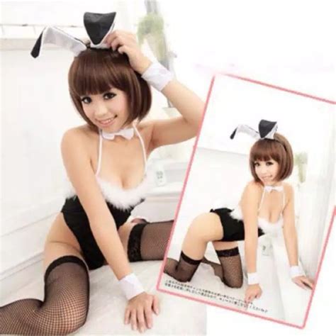 Jual Lingerie Sexy Costume Playboy Bunny Suit Cosplay Kostum Kelinci