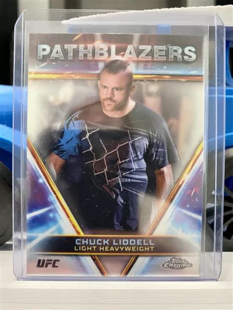 CARTE UFC CHROME Chuck Liddell Pathblazers 2024 Topps PTH 8 EUR 0 92