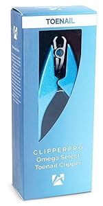 Clipperpro Omega Select Fingernail Clipper Ergonomic Large Nail