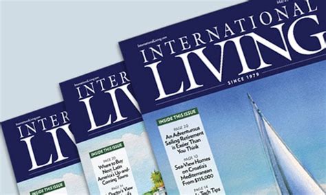 International Living Magazine Us Edition Up To 35 Discount