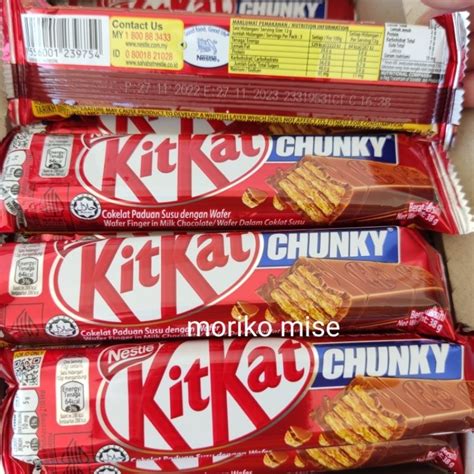 Jual Kitkat Chunky Gr Coklat Kit Kat Chocolate Chunky Shopee