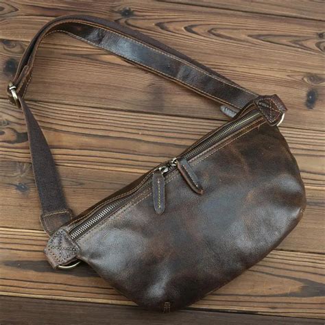 Echt Leder Warte Tasche Sommer Outdoor Wandert Asche Tragbare H Ft