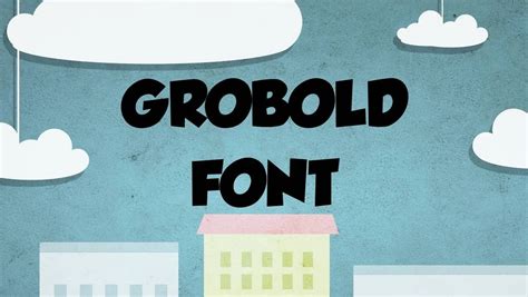 Grobold Font Free Download Free Download Cofonts