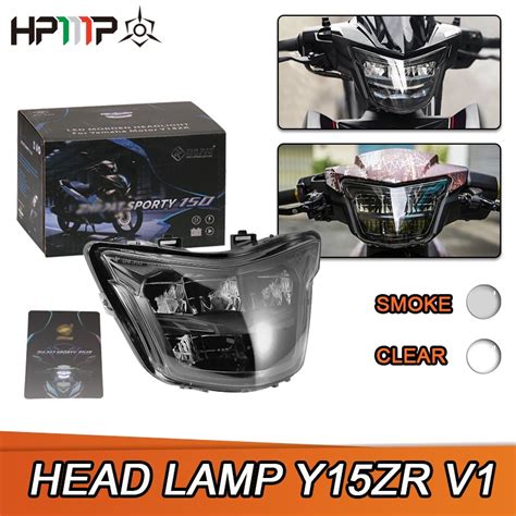 Y15 Y15 ZR HEAD LAMP Y15ZR Y15 V1 LED LAMPU DEPAN HEAD LAMP HEADLIGHTS