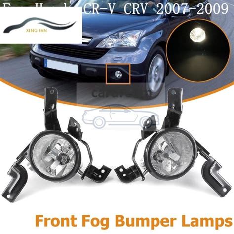 Xinfan Fog Lamp Fog Light Front Bumper Light Lamp For Honda Crv Cr V