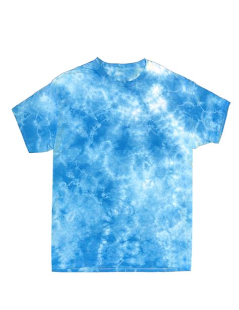 Malibu Blue Crystal Wash Short Sleeve T Shirt Custom Colors Apparel