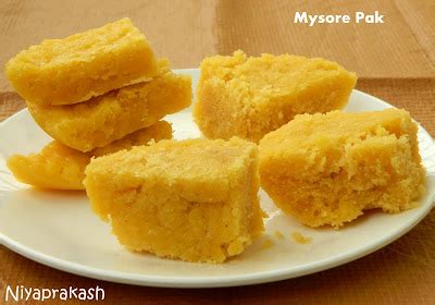 Niya S World Mysore Pak Made Of Less Oil And Cooking Soda