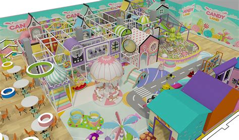 Candy Land Indoor Playground