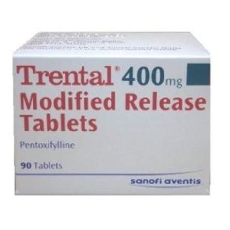 Buy Trental Mg Tablets Pentoxifylline Tablets Dock Pharmacy