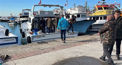 Zonguldak ta kayıp balıkçıyı arama çalışması sürüyor