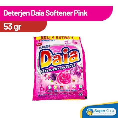 Jual Daia Detergent Softener Pink Gr Shopee Indonesia