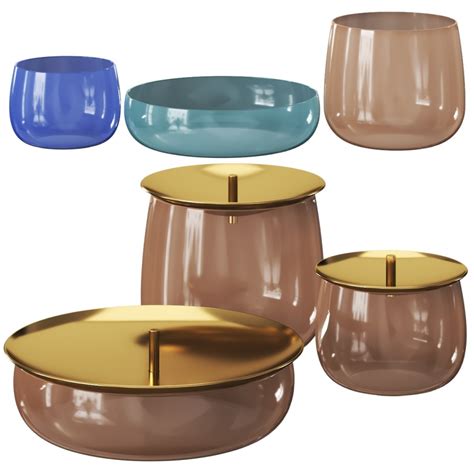 Beret By Nude Large Decor Storage Boxes D Model For Vray Corona