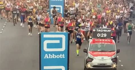 Amateur London Marathon Runner Sprints Past Professionals To Lead Famous Race Wales Online