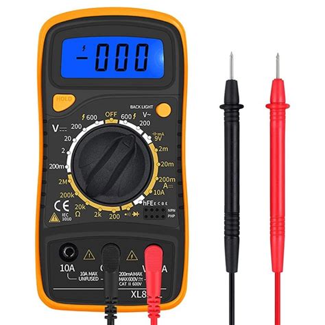 Digital Multimeter Voltmeter Tester Multi Meter Backlight Lcd