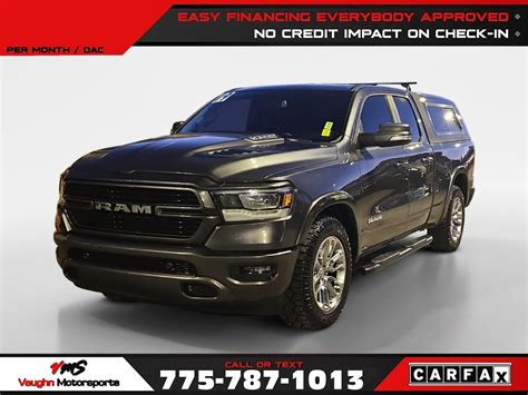 2019 Ram 1500 Laramie Quad Cab 4wd Swb