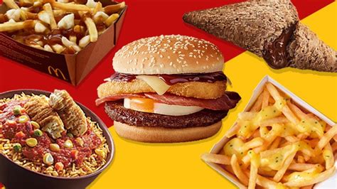 All The Unique Mcdonalds Dishes Around The World