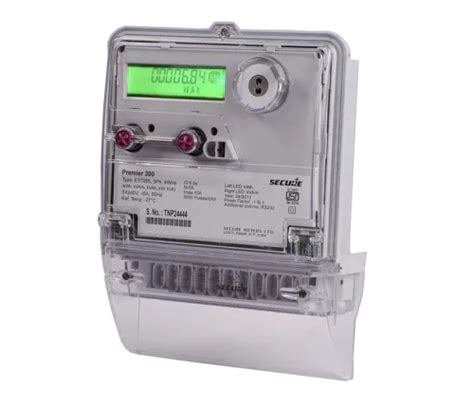 Secure 3 Phase Net-Bidirectional Meters for Solar Application, Model