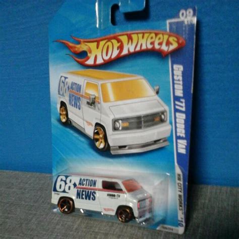 Reserved Hot Wheels Custom Dodge Van City Works Hobbies Toys Toys Games On