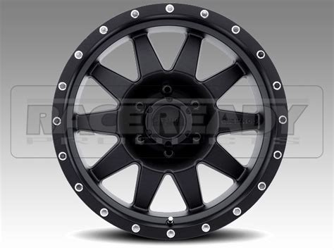 Race Ready Method 301 Standard Matte Black Truck Wheel