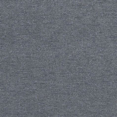 Slate Blue Texture Plain Wovens Chenille Upholstery Decorative