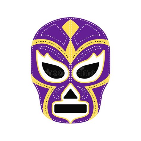 Luchador Mask Template