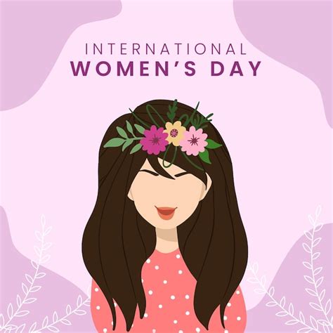 Premium Vector Happy Women Day Flat Design