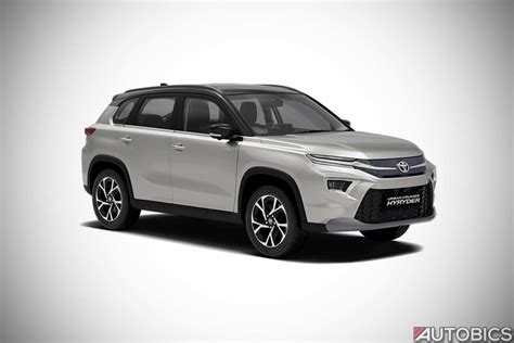 2022 Toyota Urban Cruiser Hyryder Suv Unveiled Autobics