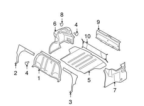 2008 2011 Hyundai Accent Front Trim 85723 1e000 Wk Hyundai Parts Catalog