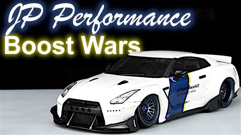 JP Performance Kraemo Nissan GTR Boost Wars 1 18 Unboxing Deutsch