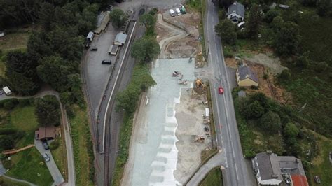 Drone Photos Of New Car Park For Vale Of Rheidol Passengers