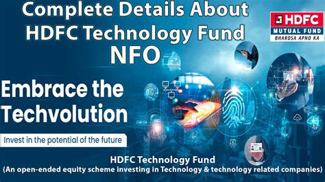 HDFC Technology Fund NFO 2023 Complete Details YouTube