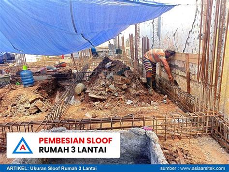 Ukuran Sloof Rumah 3 Lantai