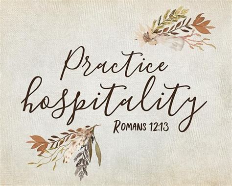 Practice Hospitality - Lettered Print | Hospitality quotes, Bible verse ...