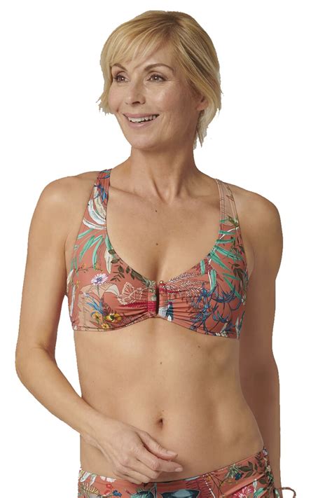 Triumph Bikini Top Botanical Leaf W E F Cup 10207906