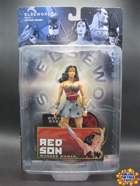 2005 Dc Direct Elseworlds Series I Superman Red Son Wonder Woman 1a