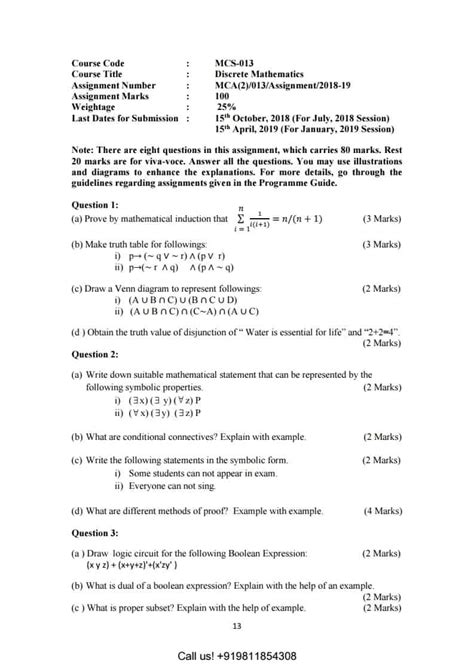 Mcs Problem Solving And Programming Solved Assignment