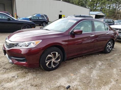 2017 HONDA ACCORD LX For Sale DE SEAFORD Tue Feb 27 2024 Used