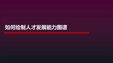 如何绘制人才发展能力图谱 知乎