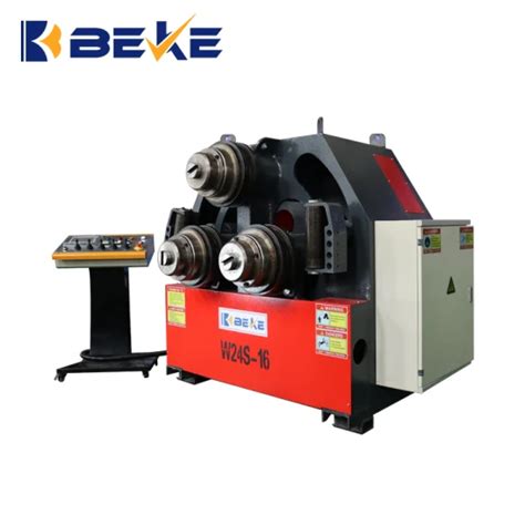 W S Profile Bending Machine Hydraulic Three Roller Pipe Bending