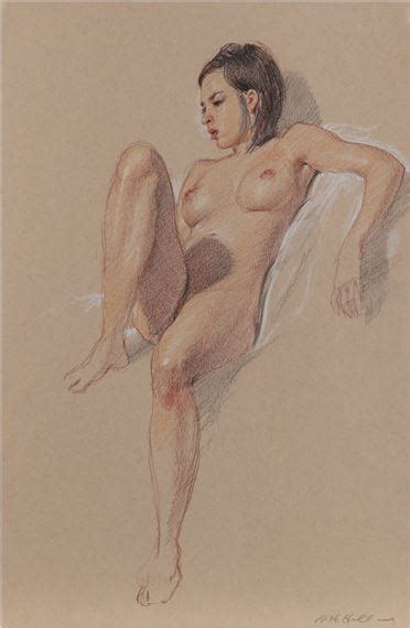 Harry Holland Study Of A Female Nude Mutualart