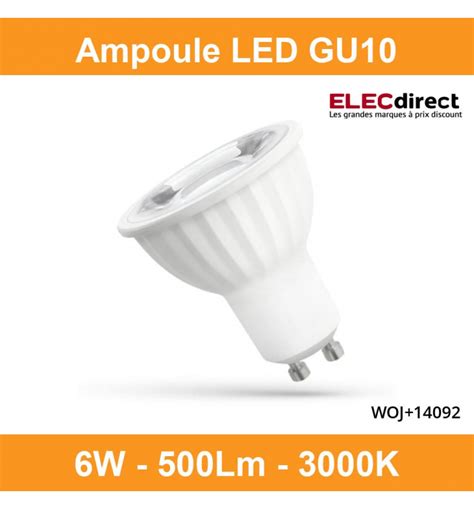 Ampoule Led Gu10 Elecdirect Vente Matériel Électrique