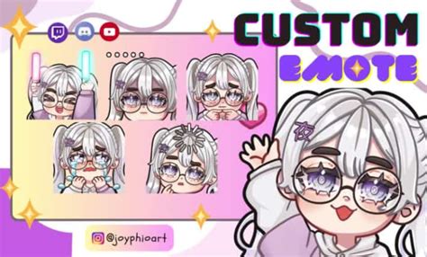 Draw Custom Chibi Twitch Discord Youtube Emotes By Chocokiies Fiverr