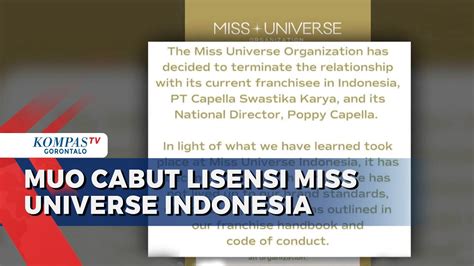 Poppy Capella Kini Tak Lagi Pegang Lisensi Miss Universe Di Indonesia