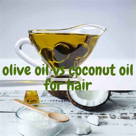 Olive Oil vs Coconut Oil for Hair: Which is better for hair ...