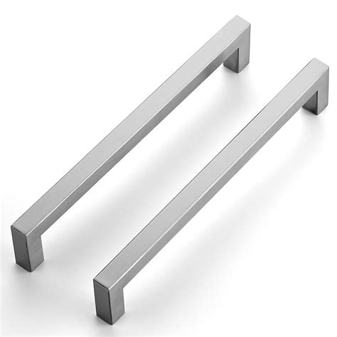 Buy Ravinte Pack Inch Kitchen Square Cabinet Handles Satin