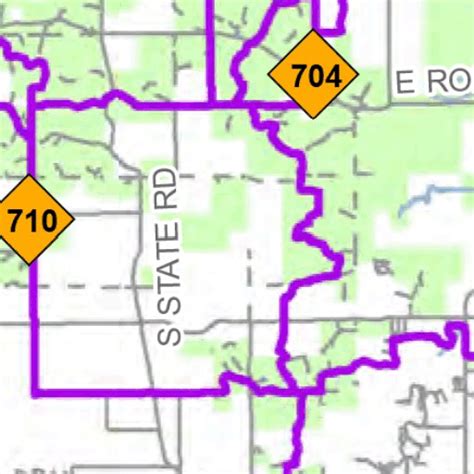 Emmet County Snowmobile Trails Map by MI DNR | Avenza Maps